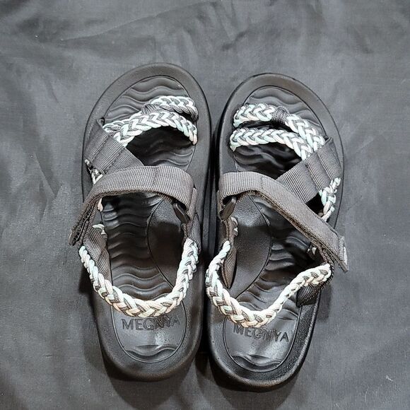MEGNYA HIKING SANDALS FOR WOMEN, COMFORTABLE WALKING FLIP FLOP SANDAL - Picture 12 of 16